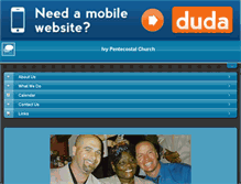 Tablet Screenshot of ivychurch.net